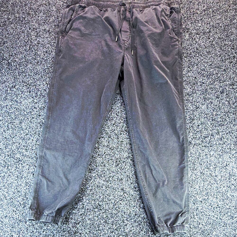 American Eagle Next Level Flex Men's Gray Jogger Pants XL 28" Inseam Pockets